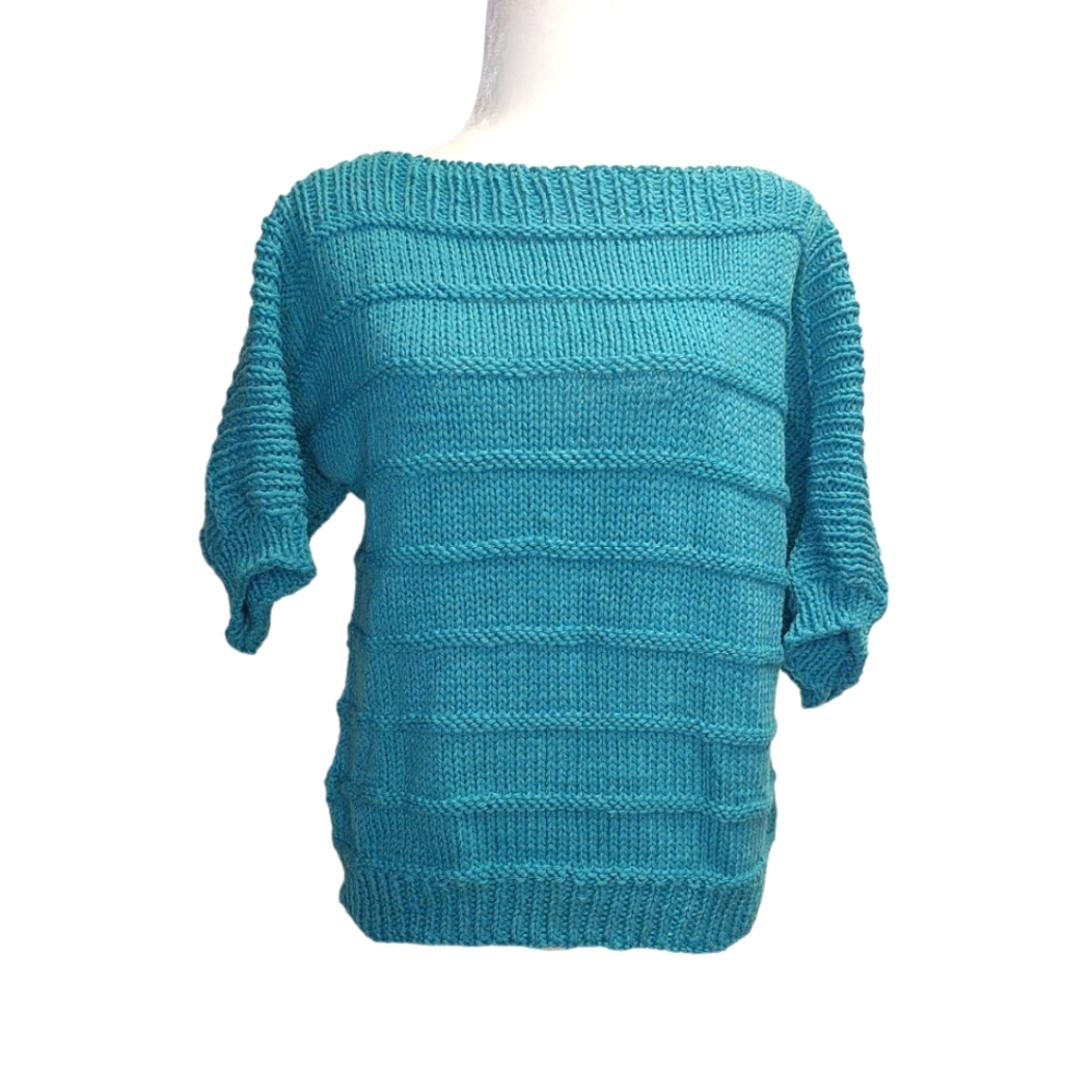 Vintage‎ Hand Knit Sweater Small